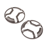 Rugged Ridge 07-18 Jeep Wrangler JK/JKU Fog Light Guard Elite Euro Guard Kit - 11231.28