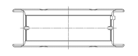 ACL Nissan KA24DE Inline 4 Standard High Performance W/ Extra Oil Clearance Main Bearing Set - 5M2747HX-STD