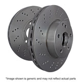 EBC 01-02 Mercedes-Benz CL55 AMG 5.5 Premium Front Rotors - RK1174XD