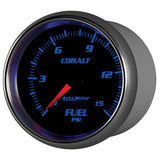 Autometer Cobalt 2-5/8in Mechanical Fuel Pressure Gauge 0-15 PSI - 7911