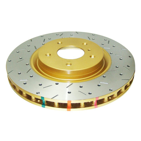 DBA 03-07 350Z / 03-04 G35 w/ Brembo Front Drilled & Slotted 4000 Series Rotor - 4600XS