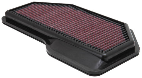 K&N Replacement Air Filter 11.938in O/S Length x 6.5in O/S Width x 1.063in H for 13 Hyundai Genesis - 33-2482
