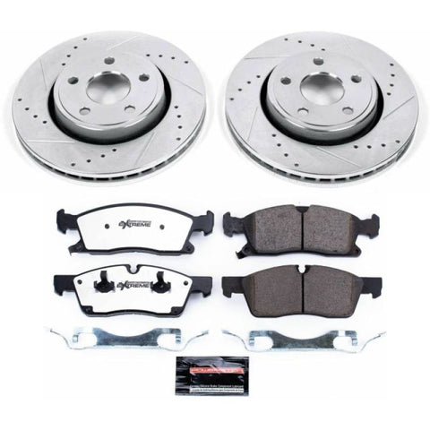 Power Stop 11-19 Dodge Durango Front Z36 Truck & Tow Brake Kit - K5951-36