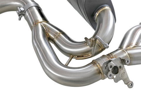aFe MACHForce XP Exhausts Cat-Back SS 19-21 BMW M2 Competition L6-3.0L w/Black Tips - 49-36350-B