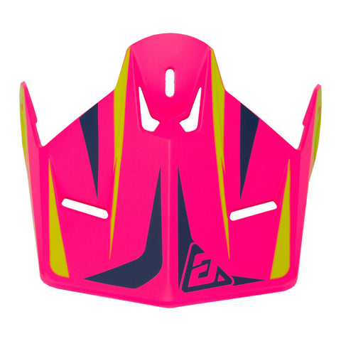 Answer 26 AR1 Mototown Matte Visor Youth - Pink/Hyper Acid/Dk Blue - 475291