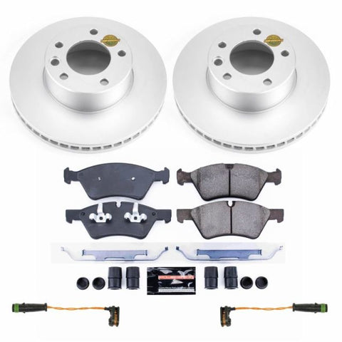 Power Stop 05-10 Mercedes-Benz G55 AMG Front Z17 Evolution Geomet Coated Brake Kit - CRK8420