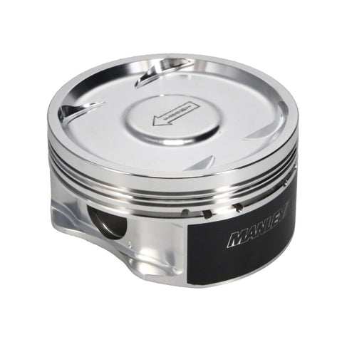 Manley 04+ Subaru WRX STi (EJ257) 75mm DE-STROKED 99.75mm +.25mm Bore 8.5:1 Dish Piston Set w/ Rings - 621002C-4