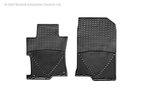 WeatherTech 08-12 Honda Accord Front Rubber Mats - Black - W94