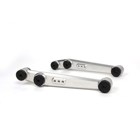 BLOX Racing 90-01 Integra, 89-95 Civic, CRX, Del Sol V2 Billet Rear LCA Poly Bushings - Raw - BXSS-21203-RAW-V2