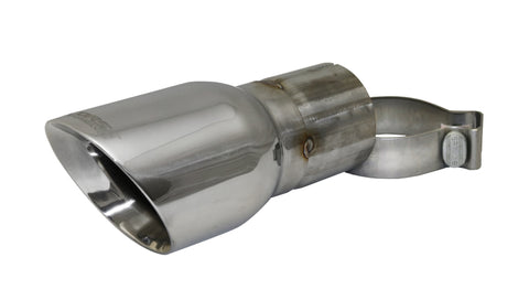 Corsa Single Universal 3.0in Inlet / 4in Outlet Polished Pro-Series Tip Kit - TK006