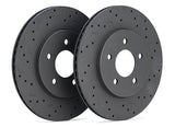 Hawk Talon 2006 Ford F-250 Super Duty RWD / From 12/18/06 Slotted-Only Front Brake Rotor Set - HTS4273
