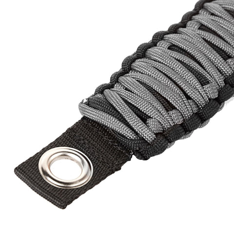 Rugged Ridge Paracord A-Pillar/Seat Mount Handle Gry 07-18 Jeep Wrangler JK - 13305.83