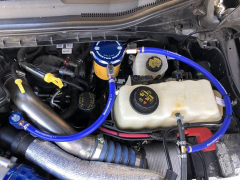 Sinister Diesel 2017+ Ford Powerstroke 6.7L (Engine Mount) Coolant Filtration System - SD-CF-6.7P-17