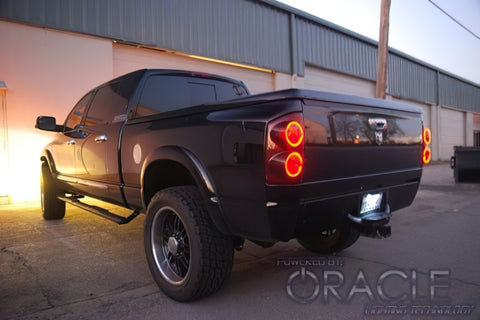 Oracle Dodge Ram 06-08 LED Tail Light Halo Kit - Red - 2537-003