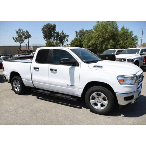 Westin 2019 Ram 1500 Quad Cab (Excl Classic) PRO TRAXX 5 Oval Nerf Step Bars - Black - 21-54095