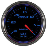 Autometer Cobalt 2-5/8in. / 0-30 IN HG / Mechanical Vacuum Gauge - 7984