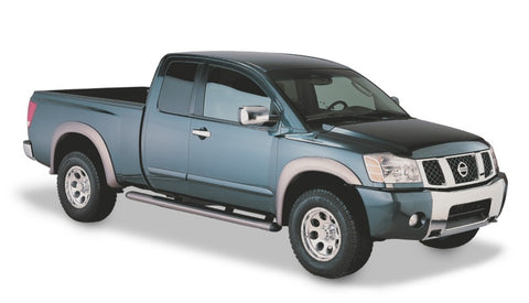 Bushwacker 04-15 Nissan Titan Extend-A-Fender Style Flares 4pc 67.1/78.9/84/96in - Black - 70902-02