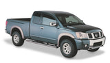 Bushwacker 04-15 Nissan Titan Extend-A-Fender Style Flares 4pc 67.1/78.9/84/96in - Black - 70901-02