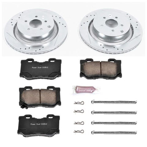 Power Stop 09-13 Infiniti FX50 Rear Z23 Evolution Sport Brake Kit - K5861
