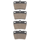 R1 04-05 Toyota Rav4 Hybrid Rear Optimum OE Brake Pads - 2551-1051-00