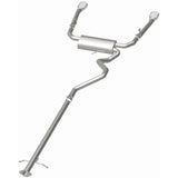 MagnaFlow 13 Dodge Dart L4 1.4L T/C Dual Split Rear Exit Stainless Cat Back Perf Exhaust - 15181