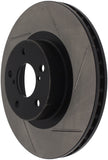 StopTech Power Slot 00-05 Legacy / 7/98-08 Impreza Front Left SportStop Slotted Rotor - 126.47012SL