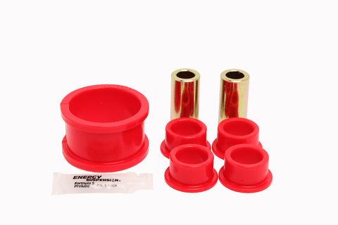 Energy Suspension 04-15 Nissan Titan Rack And Pinion Bushing Set - Red - 7.10106R