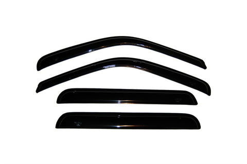 AVS 03-05 Ford Excursion Ventvisor Outside Mount Window Deflectors 4pc - Smoke - 94438