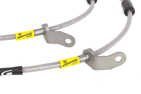 Goodridge 15-17 Hyundai Genesis Sedan AWD SS Brake Line Kit - 23212