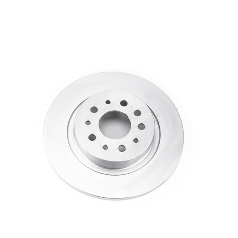Power Stop 14-19 Fiat 500L Rear Evolution High Carbon Geomet Coated Rotor - EBR1423EVC