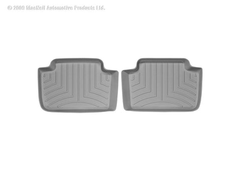 WeatherTech 04+ BMW X3 Rear FloorLiner - Grey - 460382