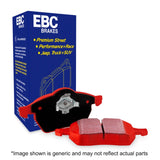 EBC 10-11 Fiat 500 1.4 (Bosch Calipers) Redstuff Rear Brake Pads - DP31338C