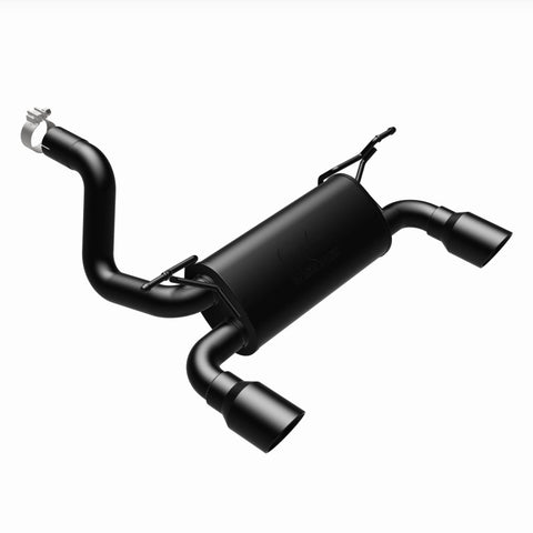 MagnaFlow 2018+ Jeep Wrangler 3.6L Dual Black Tip Axle-Back Exhaust - 19388