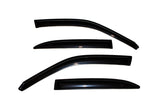 AVS 98-02 Mazda 626 Ventvisor Outside Mount Window Deflectors 4pc - Smoke - 94145
