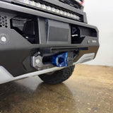 RIVAL 24-26 Ford Ranger Raptor Front Aluminum Bumper w/Winch Mount and Recovery Points - 2D.1813.1.US