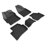 3D MAXpider 22-23 Toyota Corolla Cross AWD Kagu Black Floor Mats - Row 1/2 - L1TY29401509