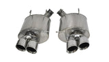 Corsa 2013-2014 Ford Mustang Shelby GT500 5.8L V8 Polished Sport Axle-Back Exhaust - 14321
