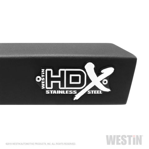 Westin 05-20 Toyota Tacoma Double Cab HDX Stainless Drop Nerf Step Bars - Textured Black - 56-127752