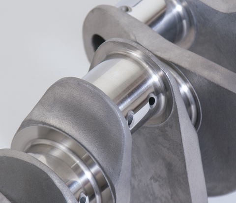 Eagle Chrysler RB 4340 Crank 4.25 Stroke 2.2 Rod Pin 8 Bolt Flange - 444242507100