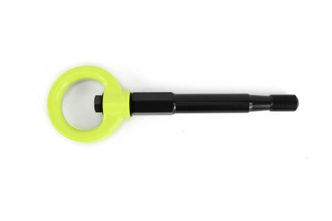 PERRIN 14-19 Subaru Forester Tow Hook Kit (Rear) - Neon Yellow - PSP-BDY-253NY