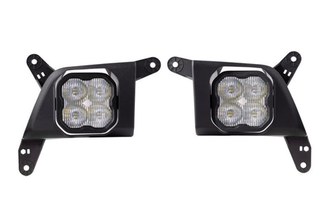 Diode Dynamics SS3 Type SV2 LED Fog Light Kit Sport - White SAE Fog - DD6830