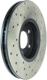 StopTech 6/99-08 VW Beetle / 03-10 Beetle Conertible / 12/98-06 Golf GTI Right Front Drilled Rotor - 128.33059R