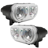 Oracle 08-14 Dodge Challenger SMD HL (HID Style) - ColorSHIFT w/ Simple Controller - 7132-504