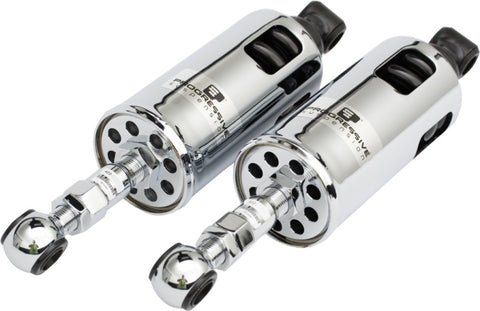 Progressive 89-99 Harley-Davidson Softail 422 Series Shocks Heavy Duty - Chrome - 422-4001C
