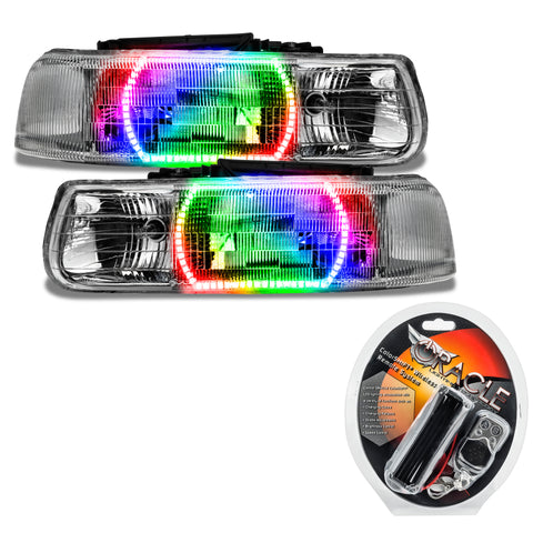 Oracle 00-06 Chevy Tahoe/GMC Yukon SMD HL - ColorSHIFT - 8166-330