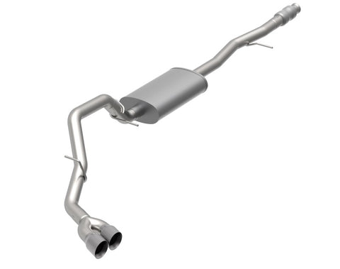Kooks 2019+ GM 1500 Series Truck 5.3L CC w/ Short Box OEM x 3in SS Catback Exhaust w/ Polished Tips - 28624100