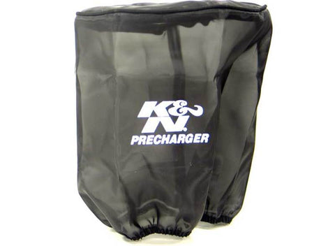 K&N Universal Precharger Round Tapered Air Filter Wrap Black 7.5in Base ID x 7in Top ID x 8in Height - 22-8050PK