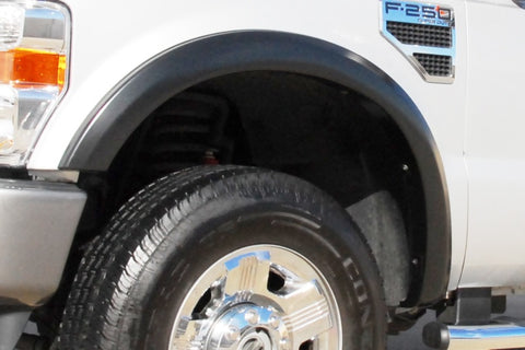 Lund 08-10 Ford F-250 SX-Sport Style Smooth Elite Series Fender Flares - Black (4 Pc.) - SX313S