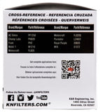 K&N Oil Filter for Ford/Lincoln/Mercury/Mazda/Chrysler/Dodge/Jeep/Cadillac/Ram 3.656in OD x 4in H - PS-2010