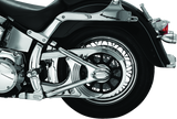 Kuryakyn Boomerang Frame Covers 08-17 Softails Chrome - 7773